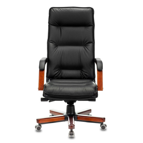 Кресло руководителя Бюрократ T-9927WALNUT/BLACK