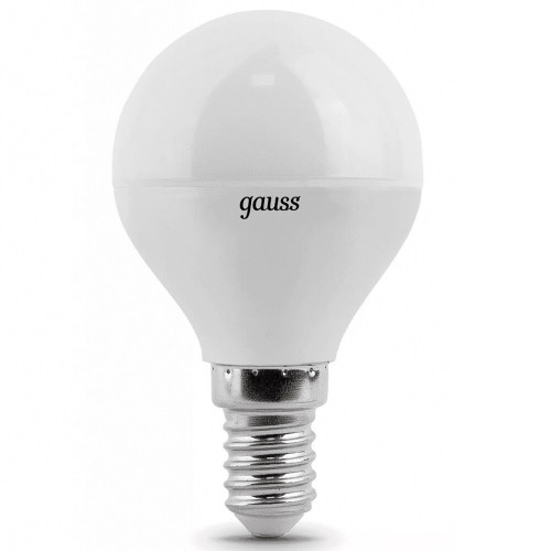 Светодиодная лампа Gauss LED Globe E14 6.5W 2700K 105101107