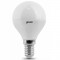 Светодиодная лампа Gauss LED Globe E14 6.5W 2700K 105101107