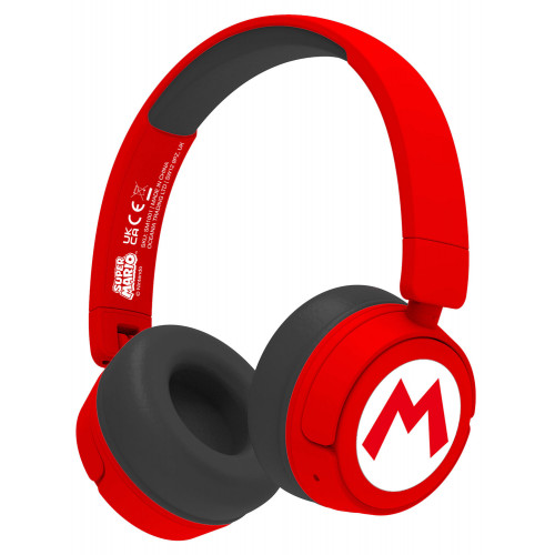 Беспроводные наушники OTL Technologies Mario красный (41000010670)