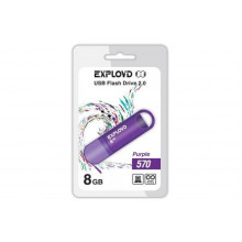 Флеш-накопитель Exployd 8GB 570 пурпурный