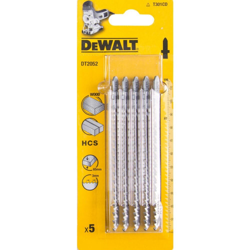Набор пилок для лобзика DeWalt DT2052-QZ