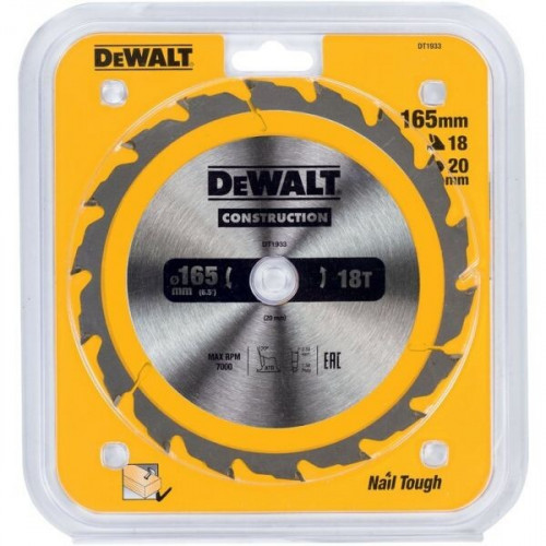 Диск пильный DeWalt DT1933-QZ
