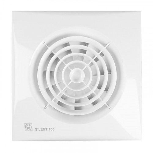 Вентилятор вытяжной Soler & Palau Silent-100 CRZ Design белый