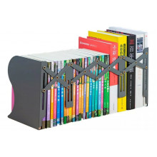 Подставка-ограничитель для книг Deli 78631BLACK