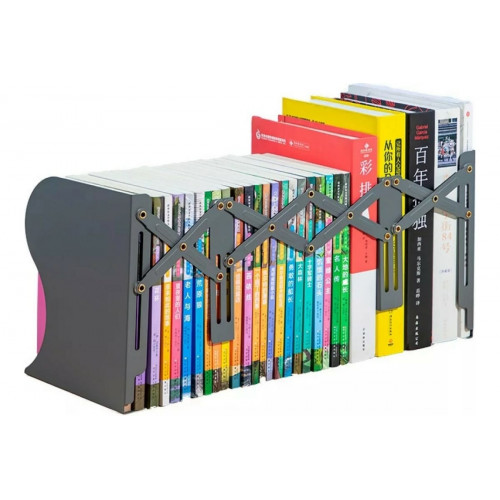Подставка-ограничитель для книг Deli 78631BLACK