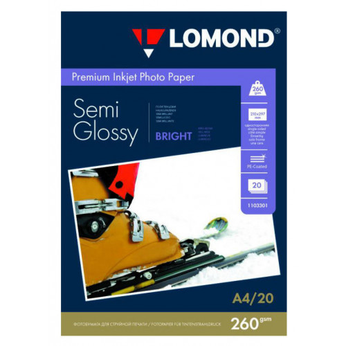 Бумага Lomond 1103301 полуглянцевый