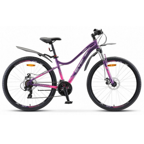 Велосипед Stels Miss-7100 MD 27.5 V020 пурпурный (LU094059/LU084754)