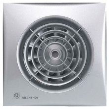 Вентилятор вытяжной Soler & Palau Silent-100 CZ серебристый