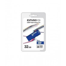 Флэш-накопитель Exployd 32GB-580-синий