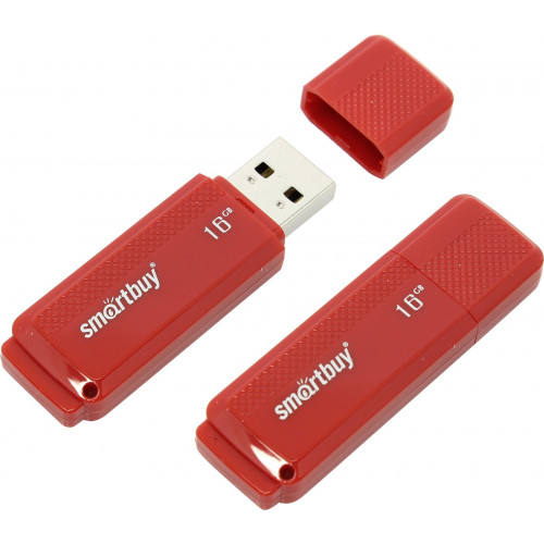 Флэш-накопитель Smartbuy Dock 16GB red