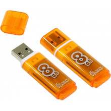 Флэш-накопитель Smartbuy Glossy 8GB orange