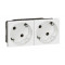 Розетка Legrand Mosaic 77252