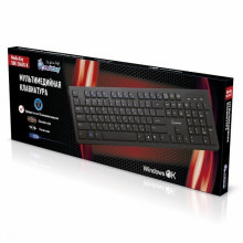 Клавиатура Smartbuy SBK-206US-K Slim Black USB