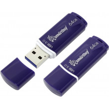 Флэш-накопитель Smartbuy Crown 64GB blue