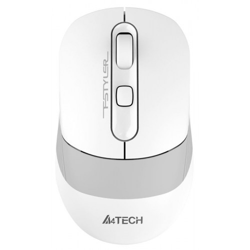 Мышь A4Tech Fstyler FB10C белый/серый