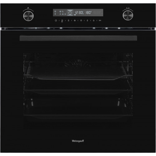 Встраиваемый электрический духовой шкаф Weissgauff EOM 751 PDB Black Edition