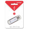 Флэш-накопитель Smartbuy V-CUT 4GB Silver