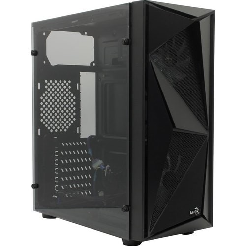 Компьютерный корпус Aerocool Glider COSMO-G-BK-V1 черный (без БП)