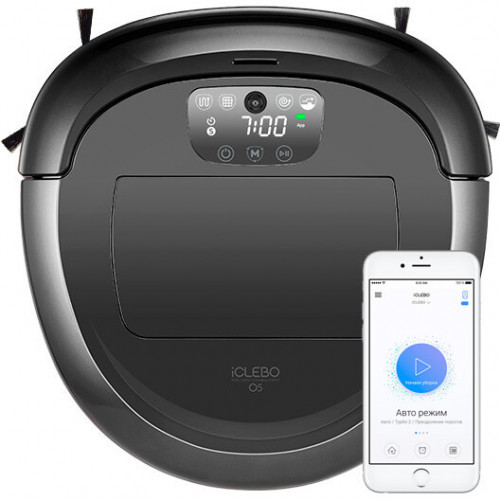 Робот-пылесос iClebo O5 WiFi (YCR-M07-20W) черный