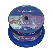 Диск DVD+R Verbatim 4.7GB 43512