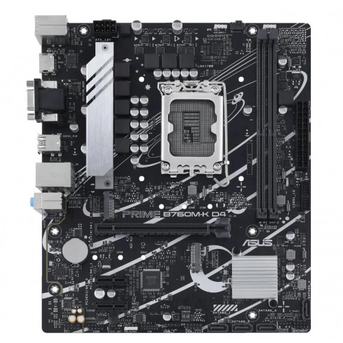 Материнская плата Asus Prime B760M-K D4 (90MB1DS0-M0EAY0)