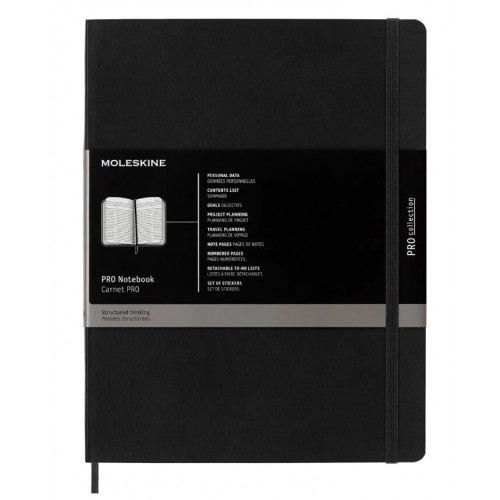Блокнот Moleskine Professional Soft (PROPFNTB4SBK)