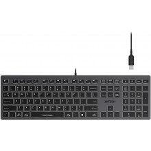 Клавиатура A4Tech Fstyler FX60H Grey\White