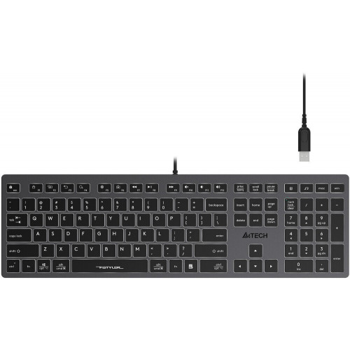 Клавиатура A4Tech Fstyler FX60H Grey\White