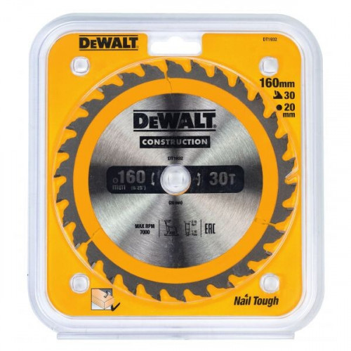Диск пильный DeWalt DT1932-QZ