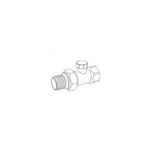 Вентиль ROYAL Thermo на обратную подводку прямой 1/2 (RTO 50007)