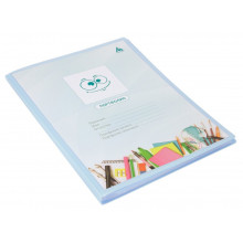 Папка Бюрократ Gems (GEMPP40AZURE)