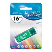 Флэш-накопитель Smartbuy Glossy 16GB green