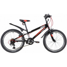Велосипед Novatrack Racer 20 (20SH6V.RACER.BK20) черный