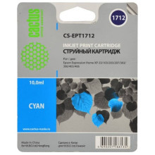 Картридж Cactus CS-EPT1712 голубой