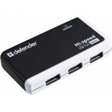 Разветвитель Defender USB2.0 Quadro Infix