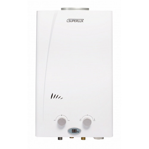 Газовый проточный водонагреватель Superlux 10L CF NG NEW