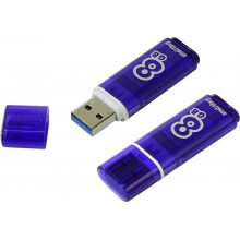 Флэш-накопитель Smartbuy Glossy 8GB dark blue