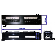 Коммутационная панель Lanmaster TWT-PP12UTP-H