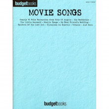 Песенный сборник Musicsales Budgetbooks: Movie Songs Easy Piano