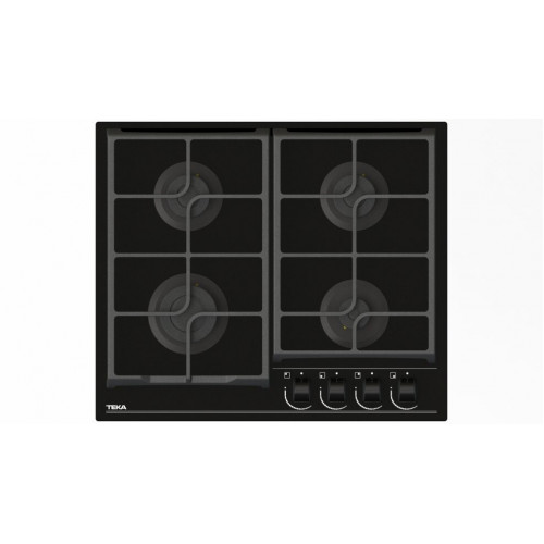 Встраиваемая газовая варочная панель Teka GBC 64100 KBN black