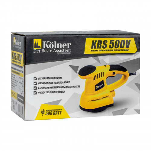 Эксцентриковая шлифмашина Kolner KRS 500V