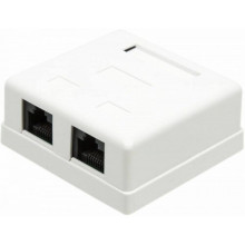 Розетка Lanmaster TWT-SM2-4545-WH