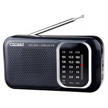 Радиоприемник Сигнал Electronics РП 202 черный