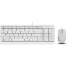 Комплект A4Tech F1512 белый