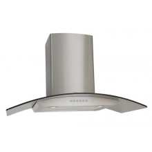 Каминная вытяжка Elikor Аметист S4 90Н-700-Э4Д нержавейка/тонированная