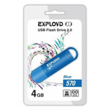 Флеш-накопитель Exployd 4GB-570-синий