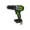 Аккумуляторная дрель-шуруповерт GreenWorks GD24DD60 (3704107)