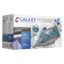 Утюг Galaxy GL6127 белый/бирюзовый