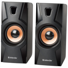Колонки Defender 2.0 Aurora S8 черный (65408)
